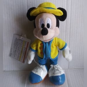 Tokyo Disney Resort Vacation Package Exclusive Mickey Mouse Plush with Tags